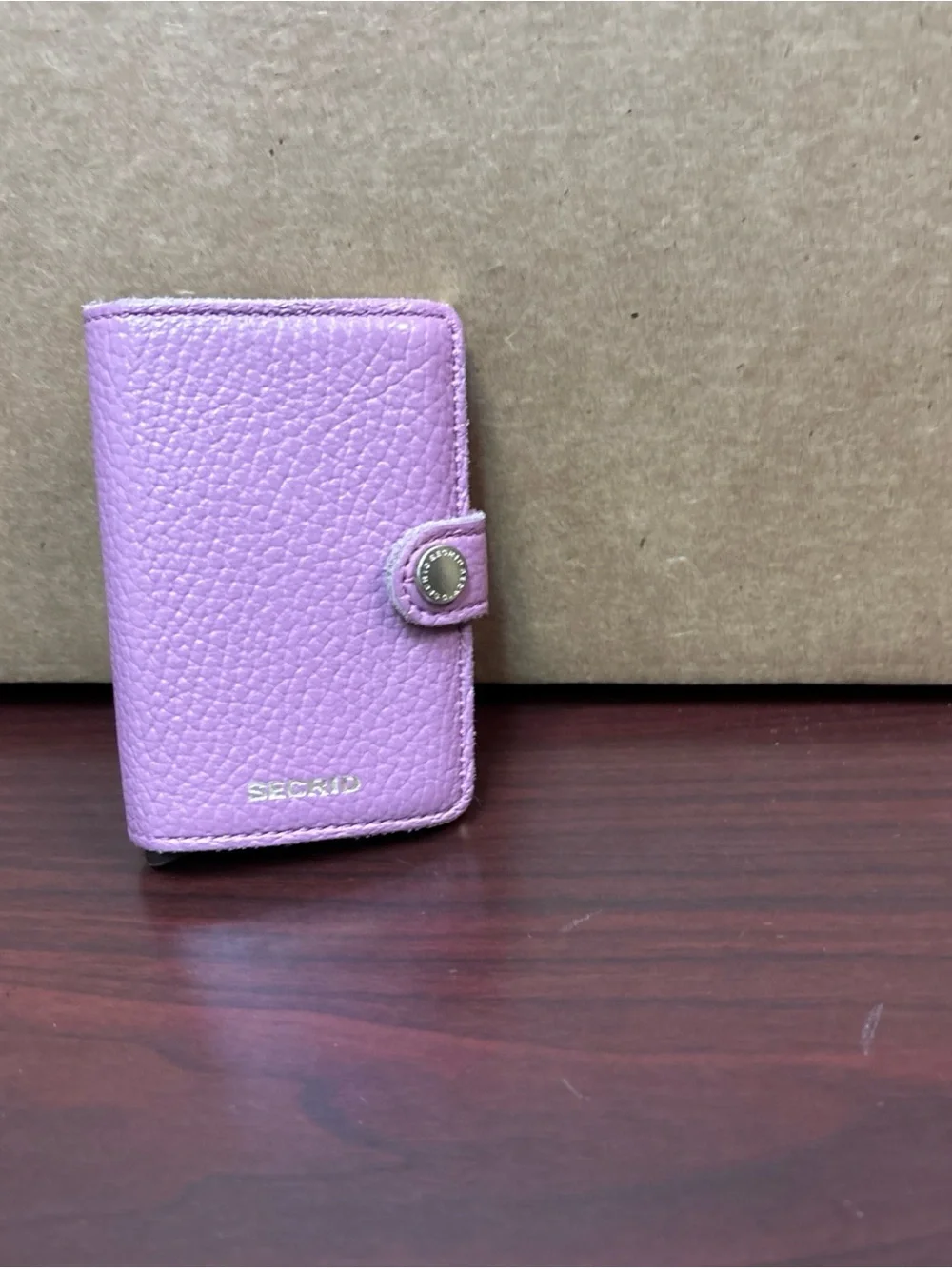 Secrid Mini Wallet Unisex Card Protector - Pebble Orchid